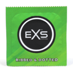 Preservativos EXS Ribbed Dotted and Flared