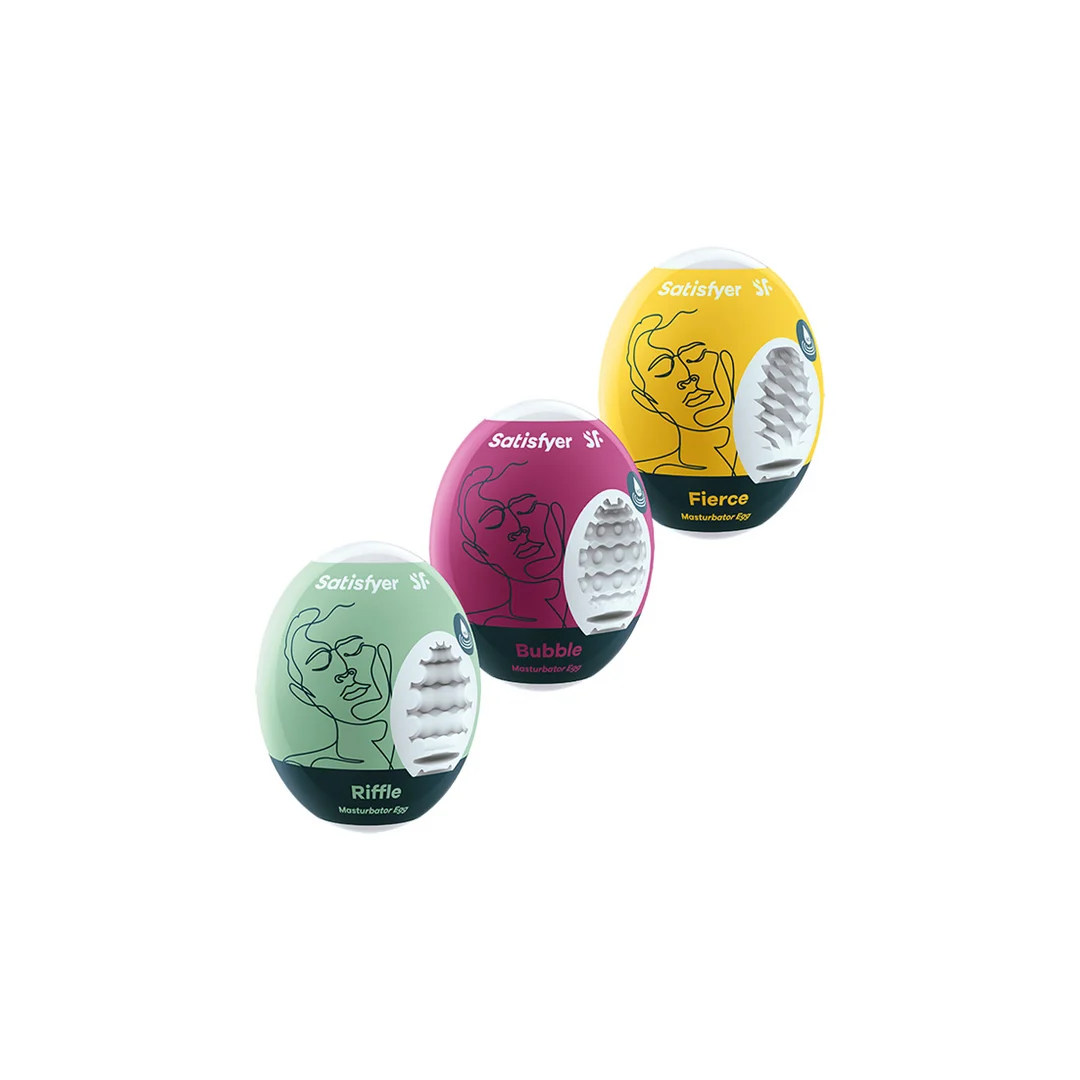 Masturbador tipo pocket stroker con textura similar a la piel – Riffle, Bubble, Fierce - Imagen 2