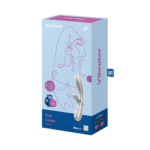 Vibrador rabbit Satisfyer, doble motor, Satisfyer Hot Lover Champagne