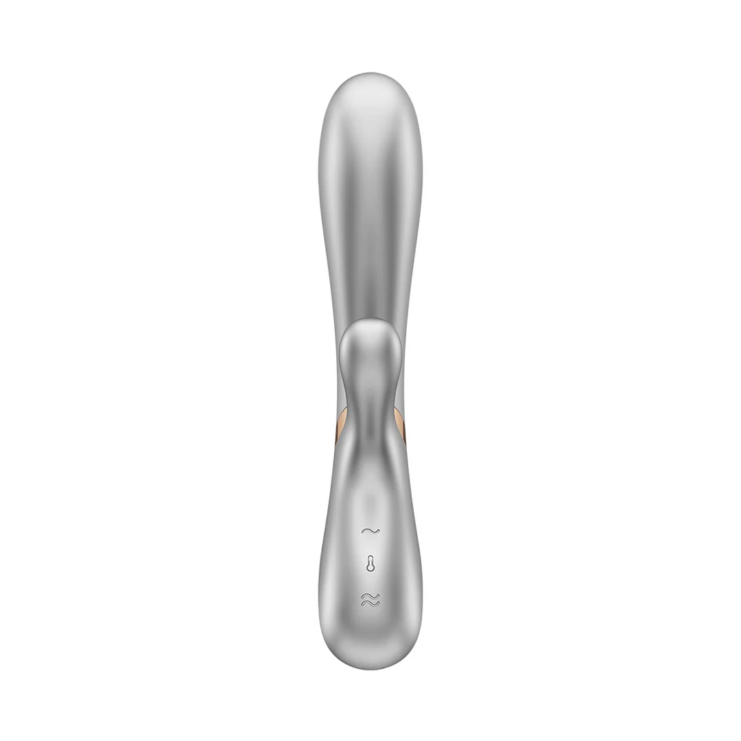 Vibrador rabbit Satisfyer, doble motor, Satisfyer Hot Lover Champagne - Imagen 3