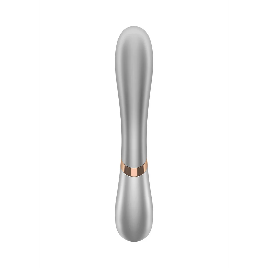 Vibrador rabbit Satisfyer, doble motor, Satisfyer Hot Lover Champagne - Imagen 4