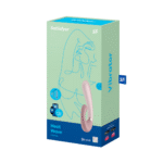 Vibrador conejito Satisfyer con calor y control mediante la aplicación: Satisfyer Heat Wave Mauve