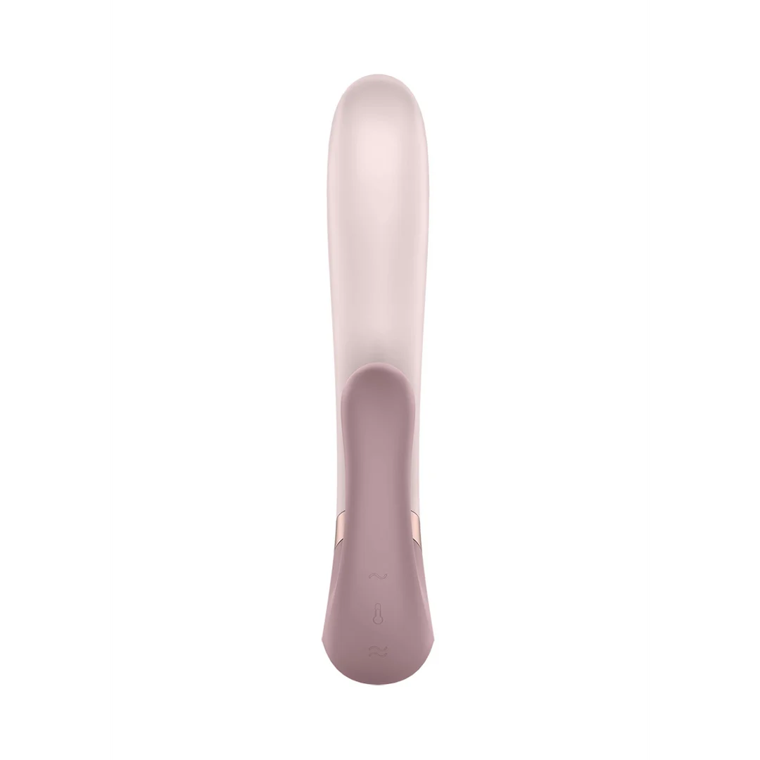 Vibrador conejito Satisfyer con calor y control mediante la aplicación: Satisfyer Heat Wave Mauve - Imagen 2