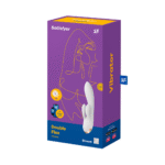 Vibrador rabbit Satisfyer – control mediante app y recargable – Satisfyer blanco