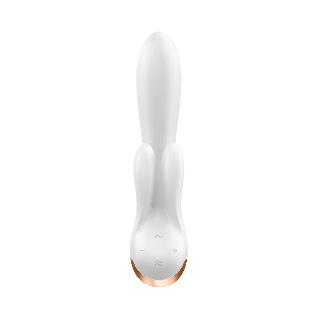 Vibrador rabbit Satisfyer – control mediante app y recargable – Satisfyer blanco - Imagen 2