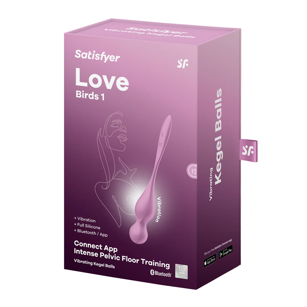 Satisfyer Love Birds 1 entrenador del suelo pélvico, blanco - Imagen 7
