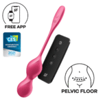 Juguete para parejas con mando a distancia – Love Birds 2 - Ejercicios de Kegel y estimulación del punto G - Rosa - Imagen 5