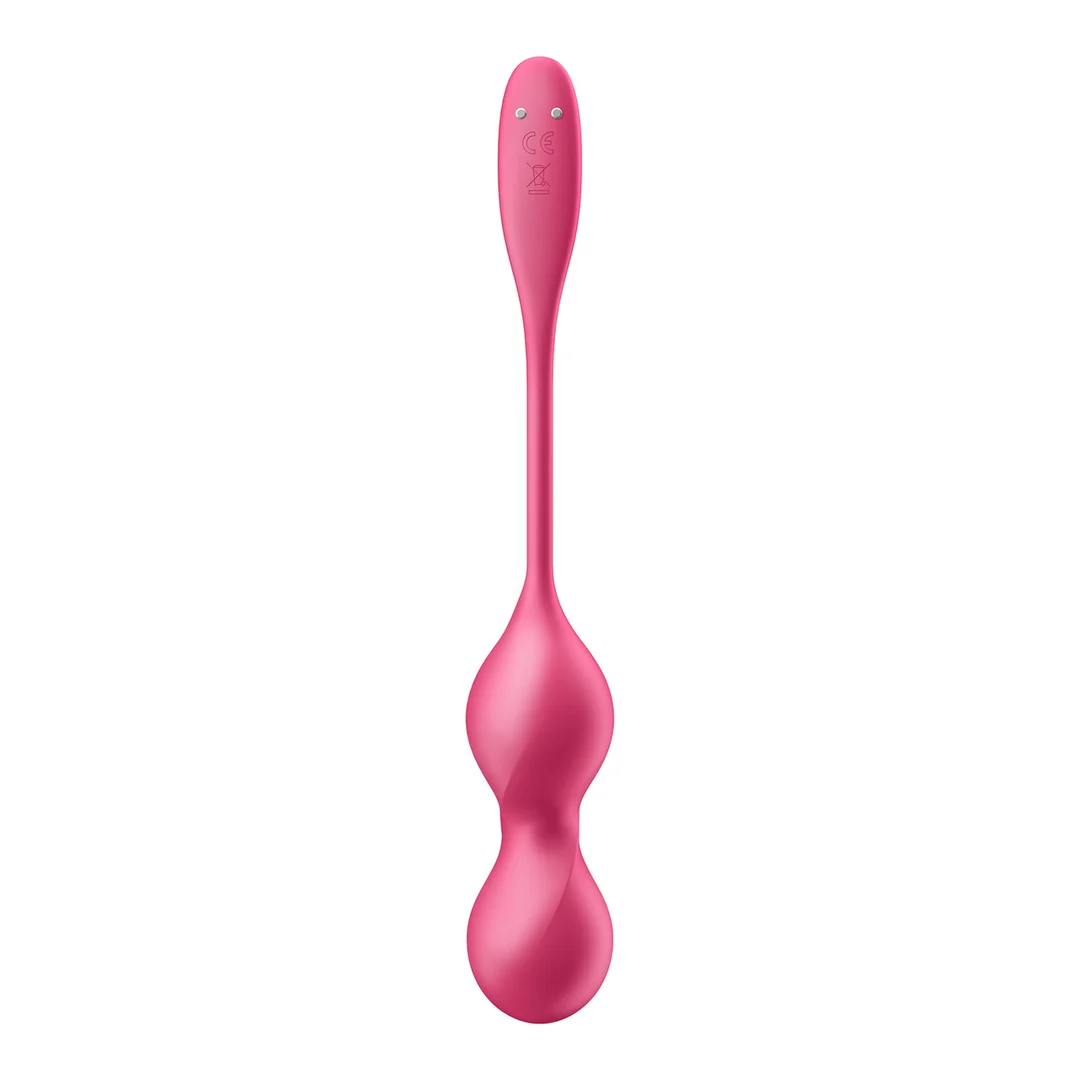 Juguete para parejas con mando a distancia – Love Birds 2 - Ejercicios de Kegel y estimulación del punto G - Rosa - Imagen 2