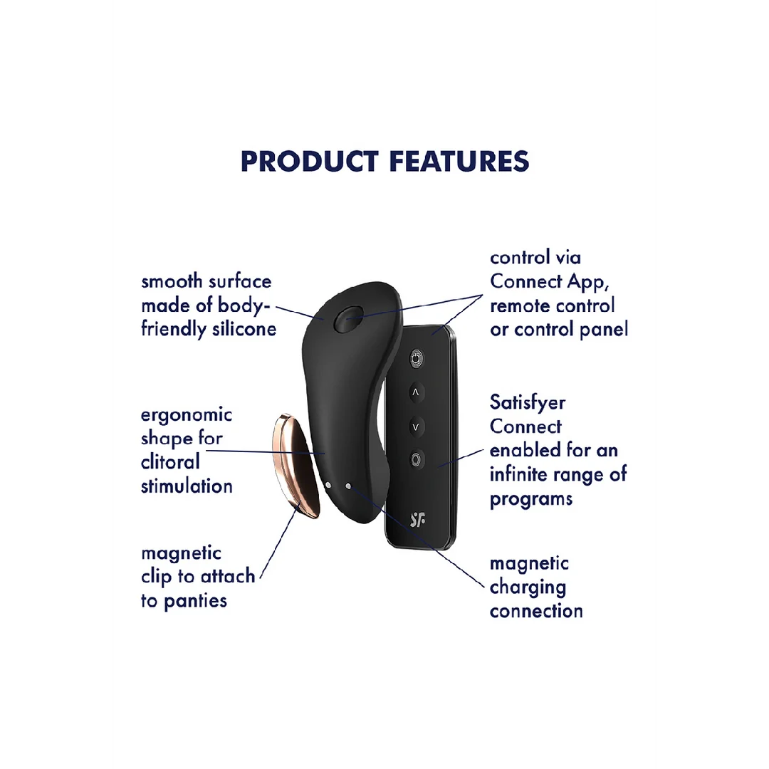 Vibrador de clítoris Satisfyer con mando a distancia – Little Secret - Imagen 4