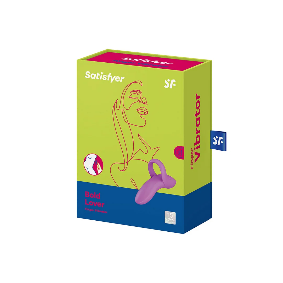 4004099-2 Vibrador de dedo Satisfyer con diseño curvo – Bold Lover - Imagen 1