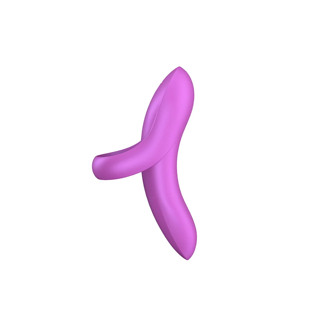 Vibrador de dedo Satisfyer con diseño curvo – Bold Lover - Imagen 4