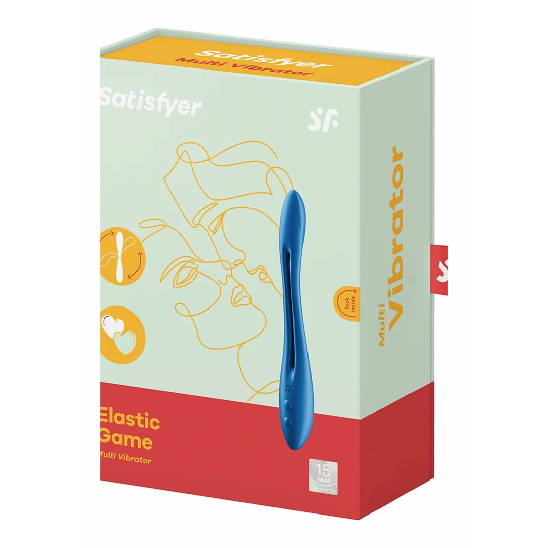 Vibrador de punto G Satisfyer con 10 programas de vibración – Elastic Game - Imagen 1