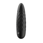 Mini vibrador Satisfyer, punta precisa y textura con relieves, negro Satisfyer - Imagen 5