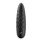 Mini vibrador Satisfyer, punta precisa y textura con relieves, negro Satisfyer - Imagen 3