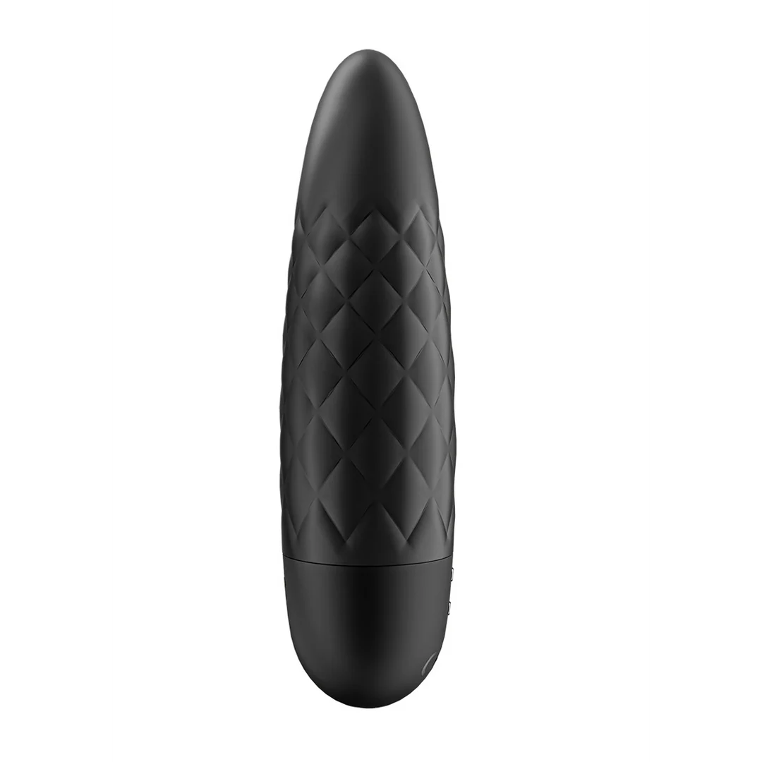 Mini vibrador Satisfyer, punta precisa y textura con relieves, negro Satisfyer - Imagen 4