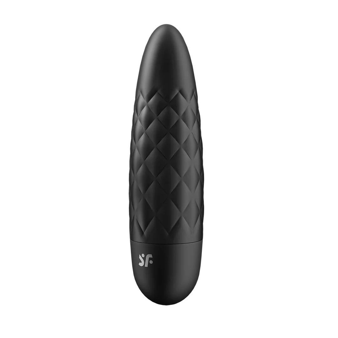 Mini vibrador Satisfyer, punta precisa y textura con relieves, negro Satisfyer - Imagen 5