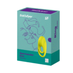 Anillo vibrador con estimulador de clítoris, Espectacular, anillo doble vibrador, verde neón