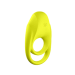 Anillo vibrador con estimulador de clítoris, Espectacular, anillo doble vibrador, verde neón - Imagen 4