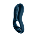 Anillo vibrador con estimulación extra – Epic Duo Ring, anillo vibrador doble – azul oscuro - Imagen 5