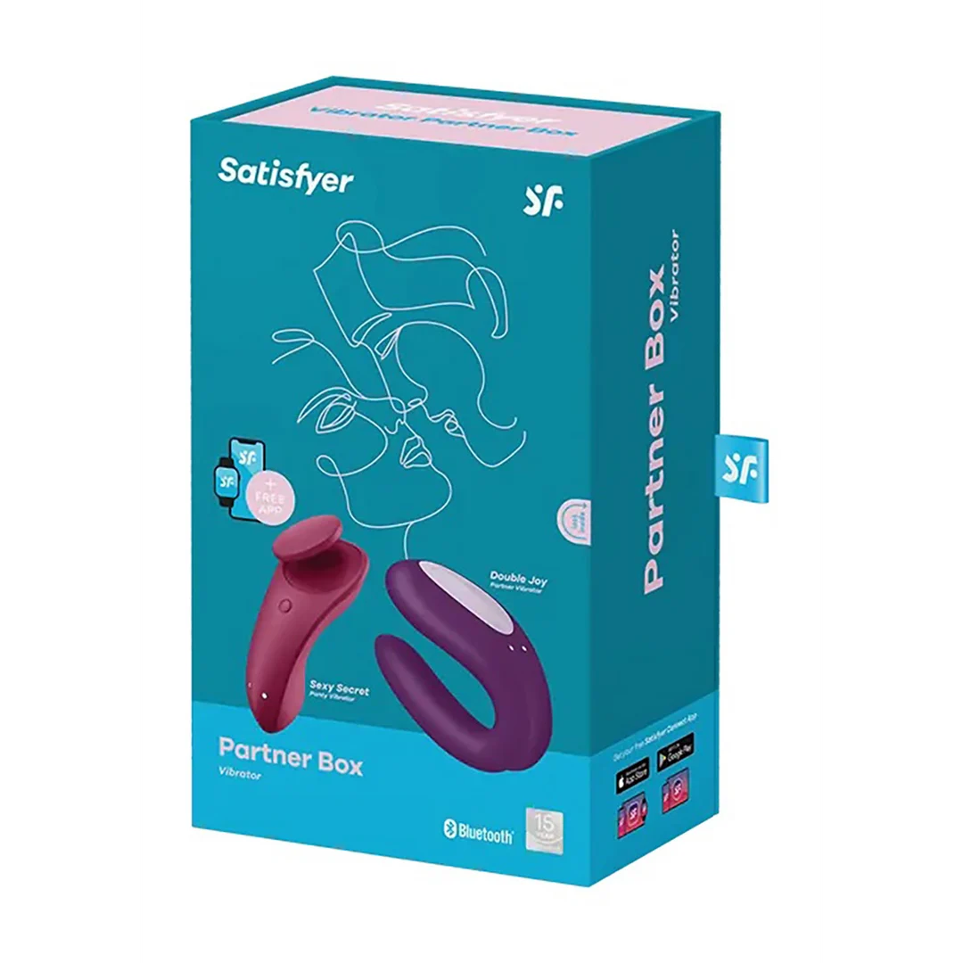 Vibrador dúo con vibración profunda | Partner Box 1, set de juguetes - Imagen 1