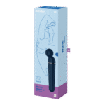 Vibrador tipo varita Satisfyer con 10 modos y 6 intensidades, Satisfyer negro y oro rosa - Imagen 6