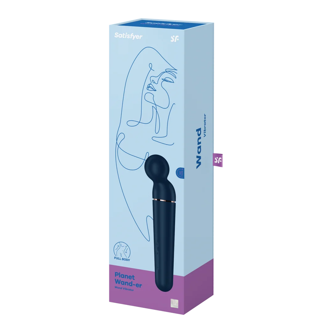 Vibrador tipo varita Satisfyer con 10 modos y 6 intensidades, Satisfyer negro y oro rosa - Imagen 6