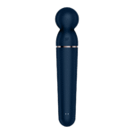 Vibrador tipo varita Satisfyer con 10 modos y 6 intensidades, Satisfyer negro y oro rosa - Imagen 8