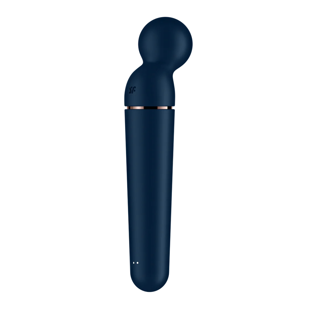 Vibrador tipo varita Satisfyer con 10 modos y 6 intensidades, Satisfyer negro y oro rosa - Imagen 9