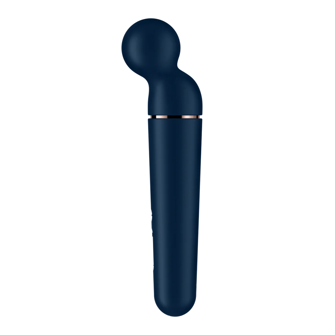 Vibrador tipo varita Satisfyer con 10 modos y 6 intensidades, Satisfyer negro y oro rosa - Imagen 10