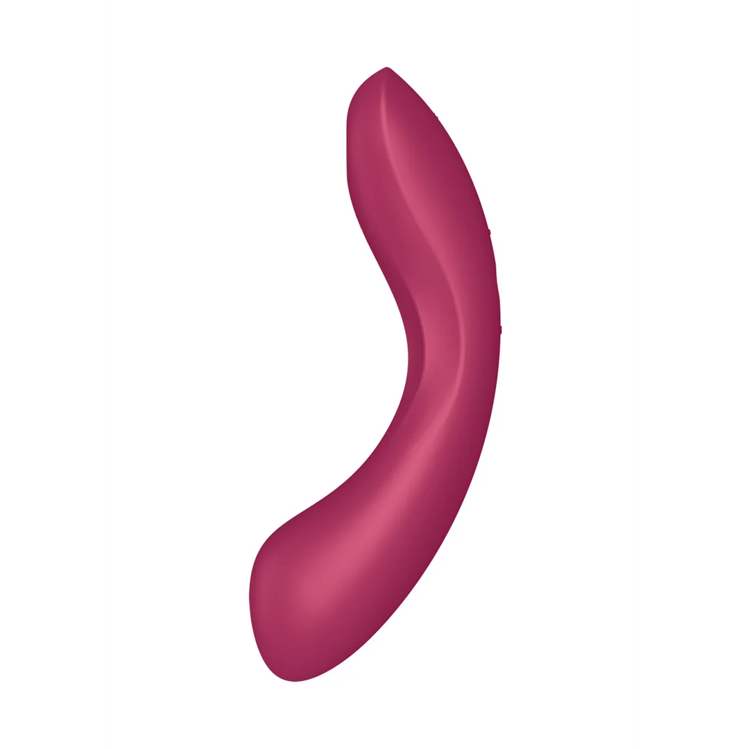 Satisfyer Vibrador doble con Air Pulse – Rojo - Imagen 2
