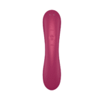 Satisfyer Vibrador doble con Air Pulse – Rojo - Imagen 4