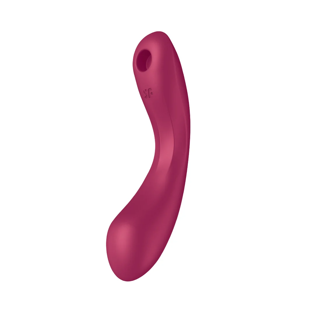 Satisfyer Vibrador doble con Air Pulse – Rojo - Imagen 6