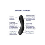Satisfyer vibrador para el punto G con 11 ondas de aire pulsantes: Curvy Trinity 4 - Imagen 3