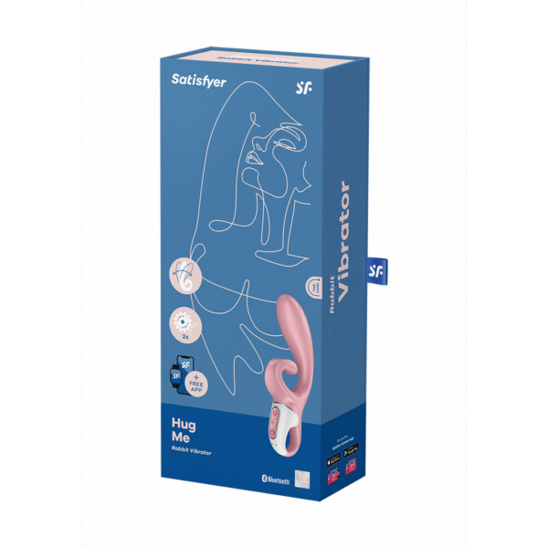 Vibrador tipo conejo Satisfyer Hug Me