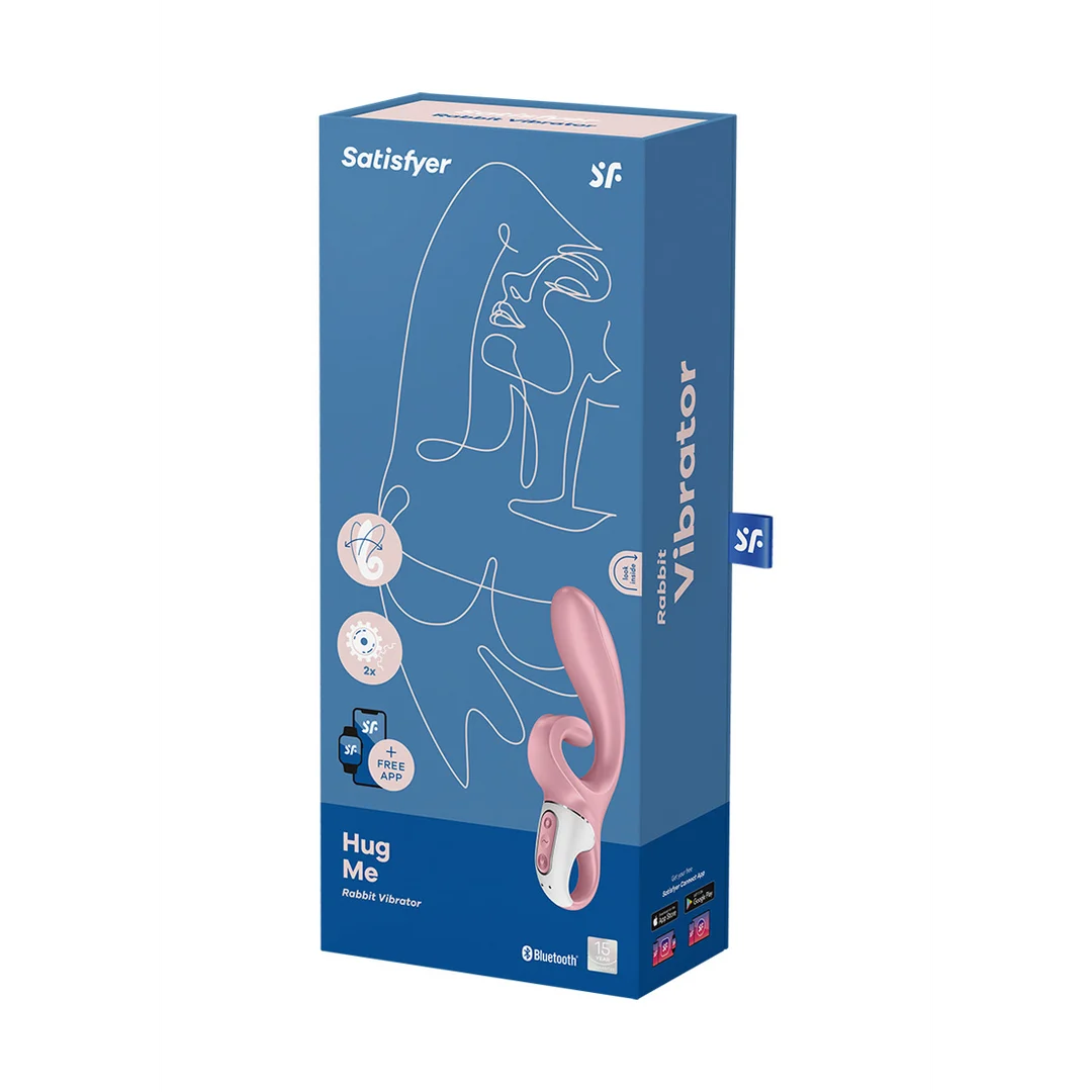 Vibrador tipo conejo Satisfyer Hug Me - Imagen 1