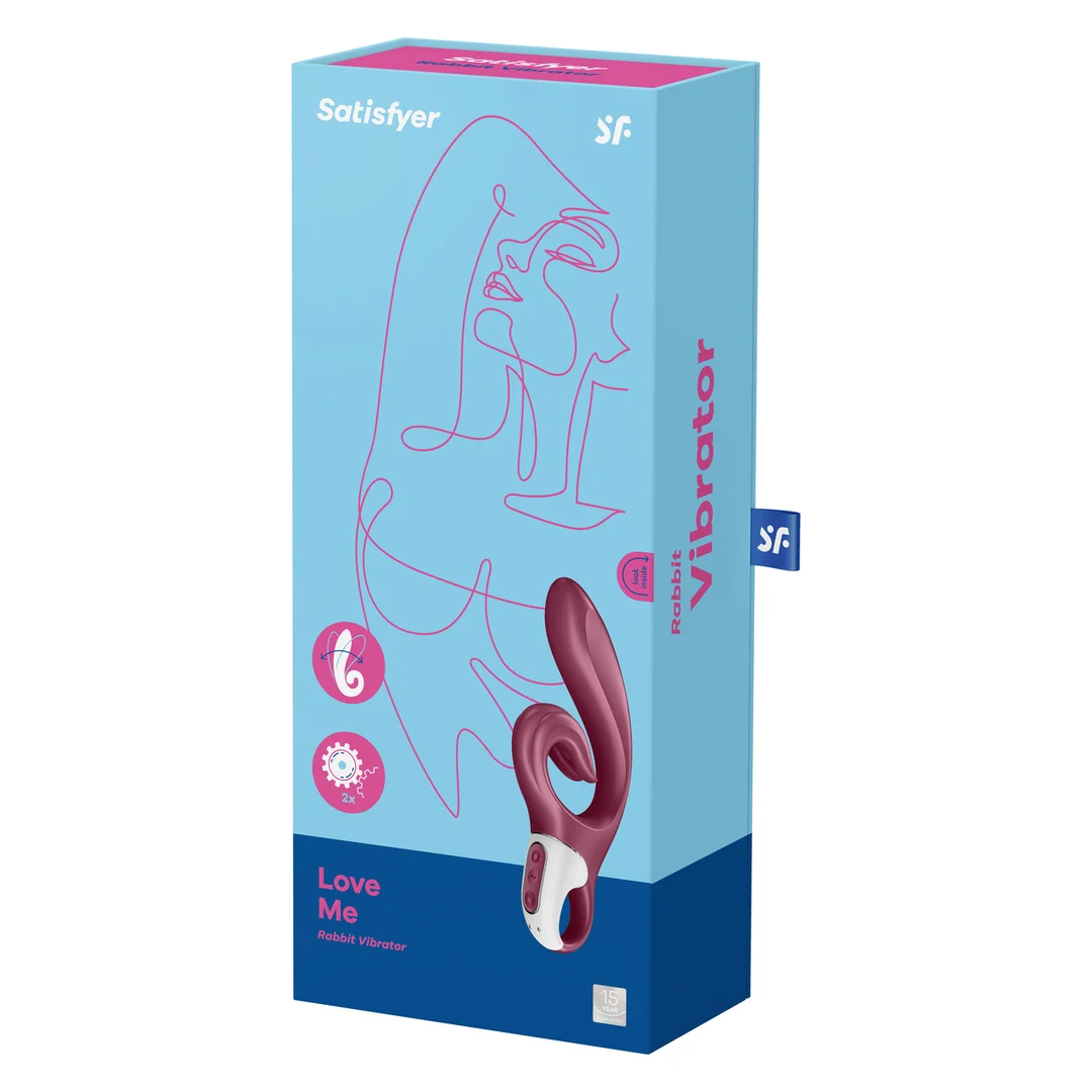 Satisfyer Love Me estimulador de punto G y clítoris azul - Imagen 6