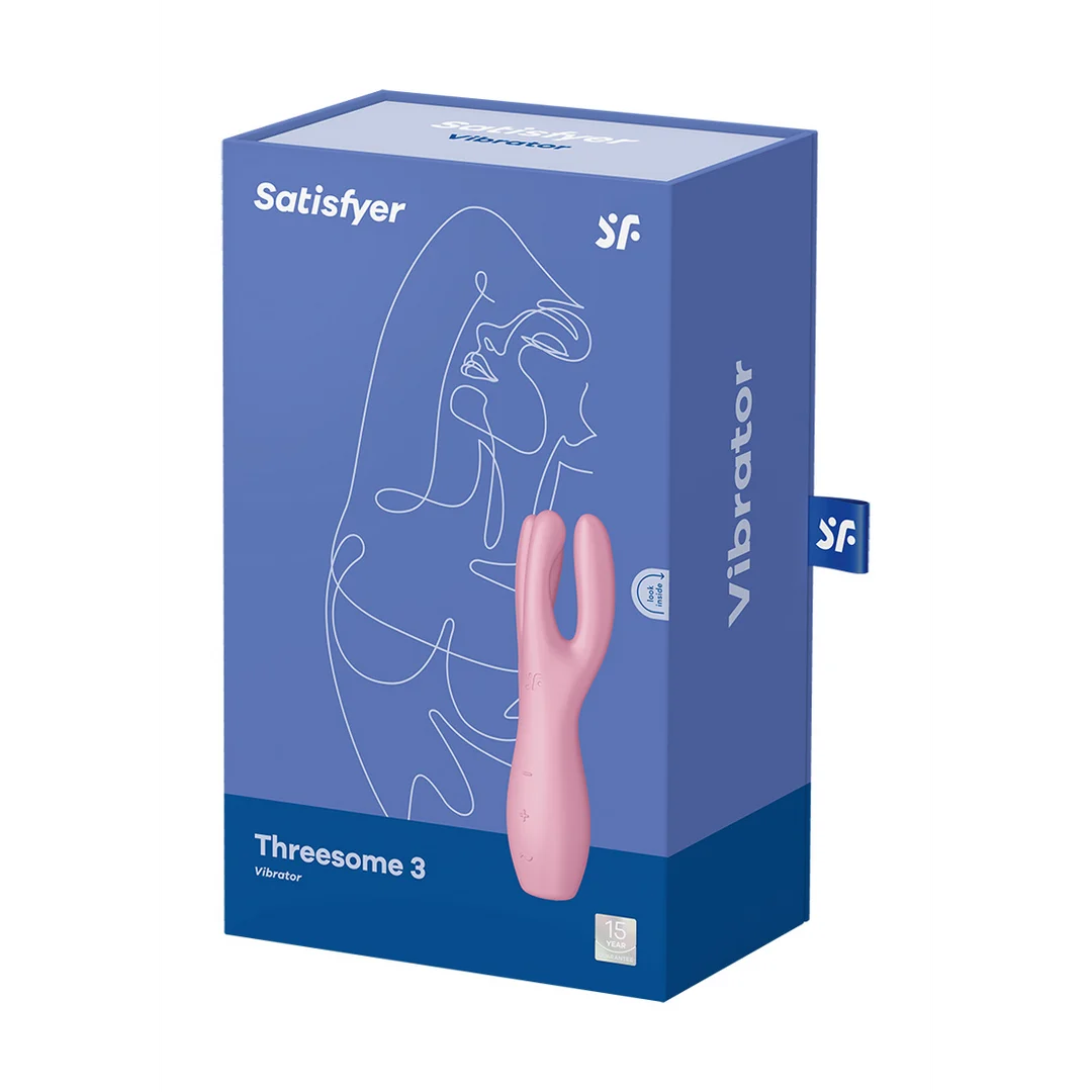 Vibrador Satisfyer Threesome 3 para usar recostada - Imagen 4