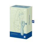 Vibrador Satisfyer Threesome 3 para usar recostada