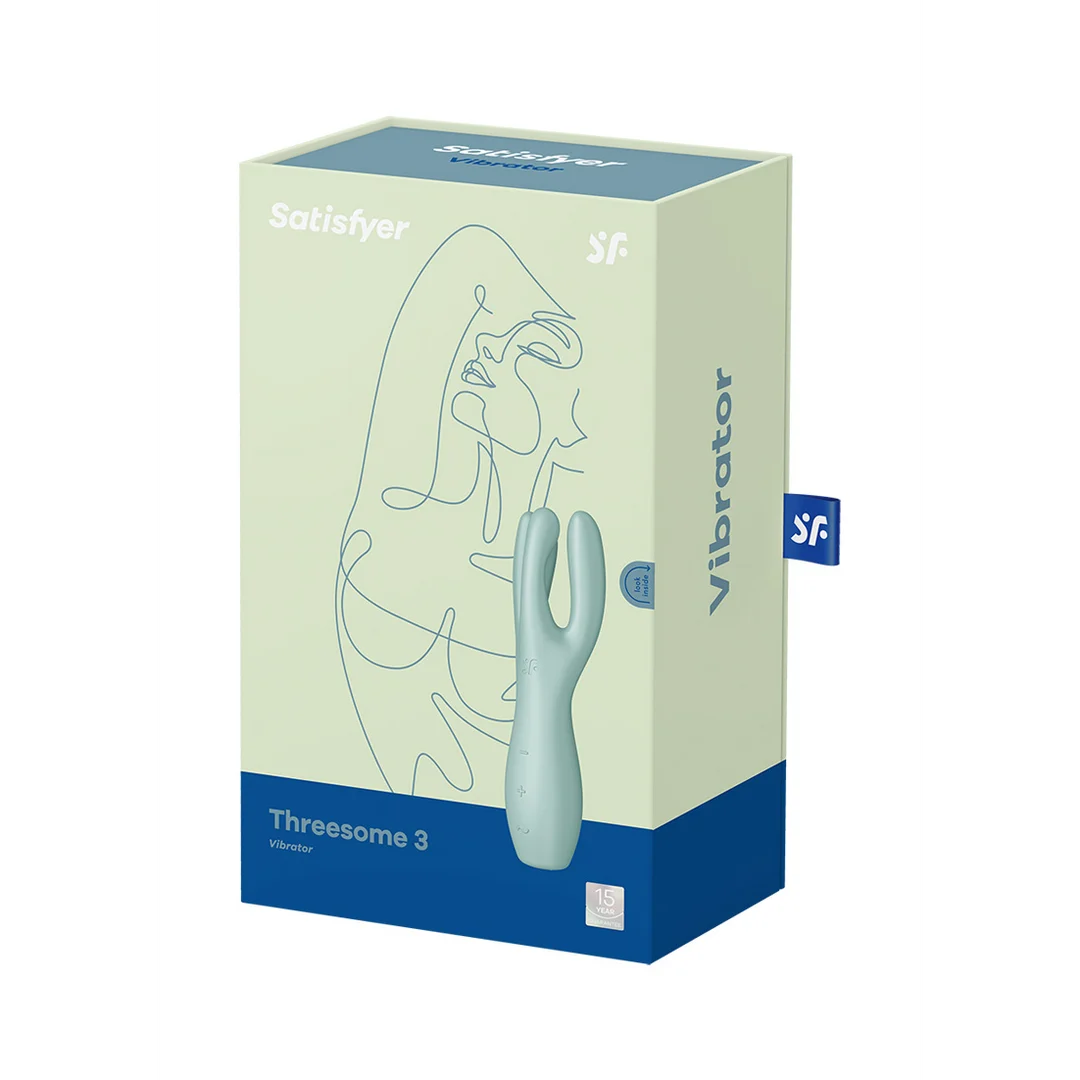 Vibrador Satisfyer Threesome 3 para usar recostada - Imagen 1