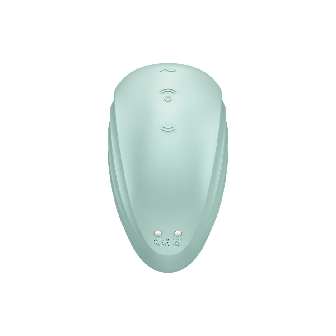 Vibrador de clítoris Satisfyer con 11 niveles de ondas de presión – Menta - Imagen 3