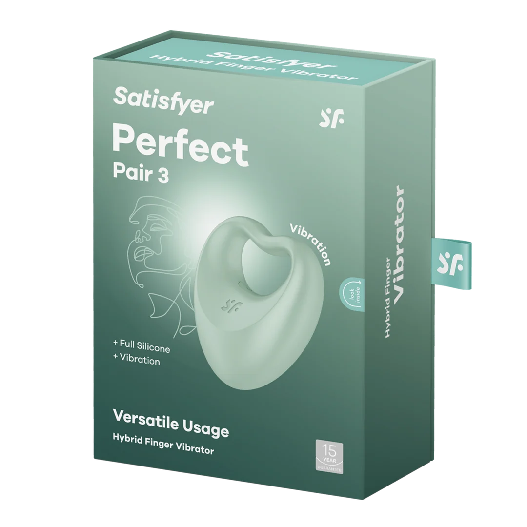 4043753-2 Satisfyer Vibrador de dedo con 12 modos – Perfect Pair 3 - Imagen 1