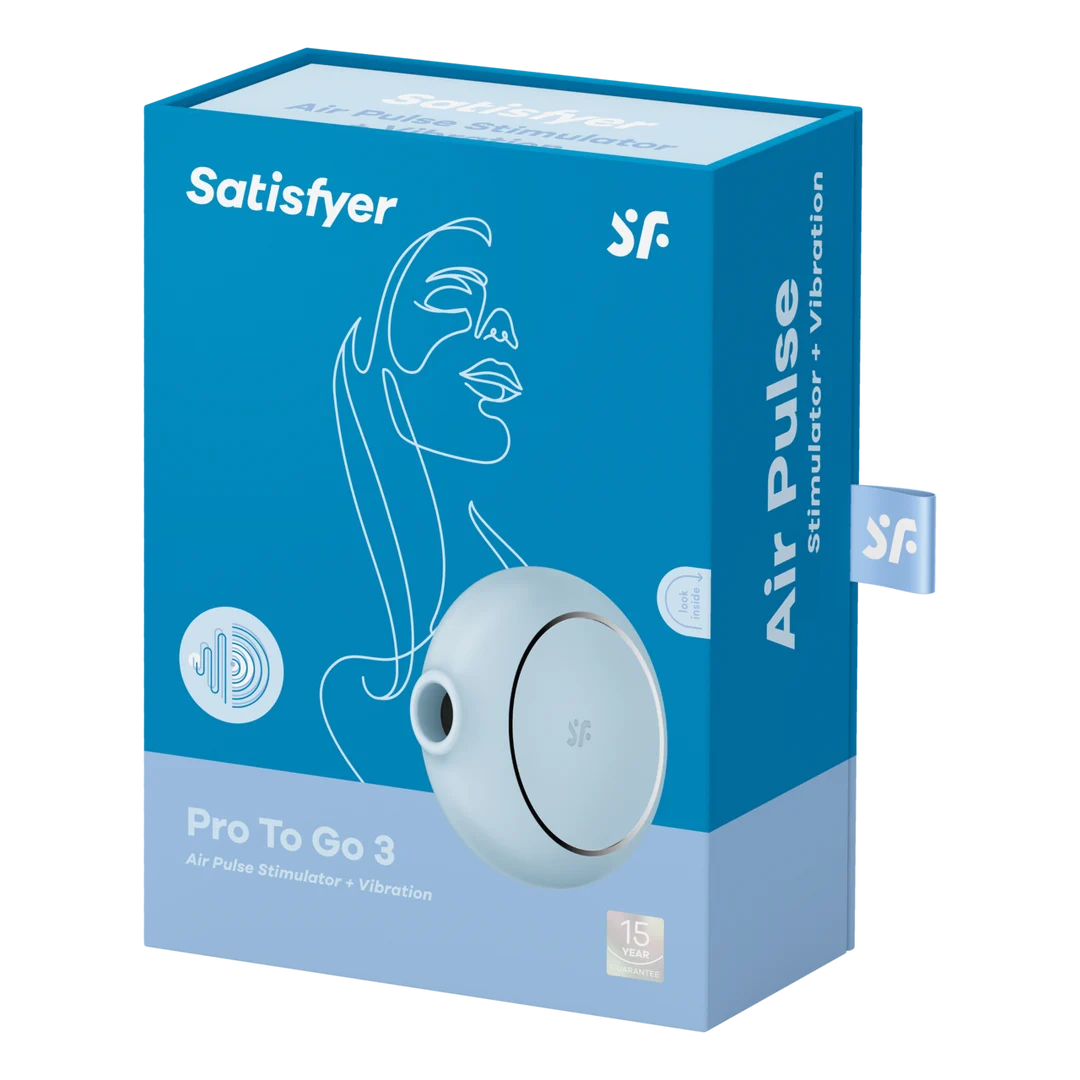 Satisfyer Vibrador de clítoris con dos motores – Pro To Go 3 - Imagen 1