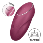 Vibrador de clítoris Satisfyer con 11 programas de golpecitos y vibración: Tap and Climax 1 - Imagen 5