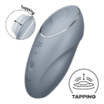 Vibrador de clítoris Satisfyer con 11 programas de golpecitos y vibración: Tap and Climax 1 - Imagen 17