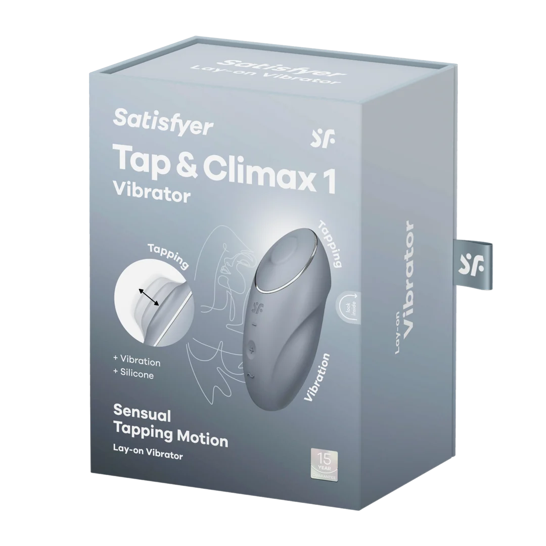 Vibrador de clítoris Satisfyer con 11 programas de golpecitos y vibración: Tap and Climax 1 - Imagen 13