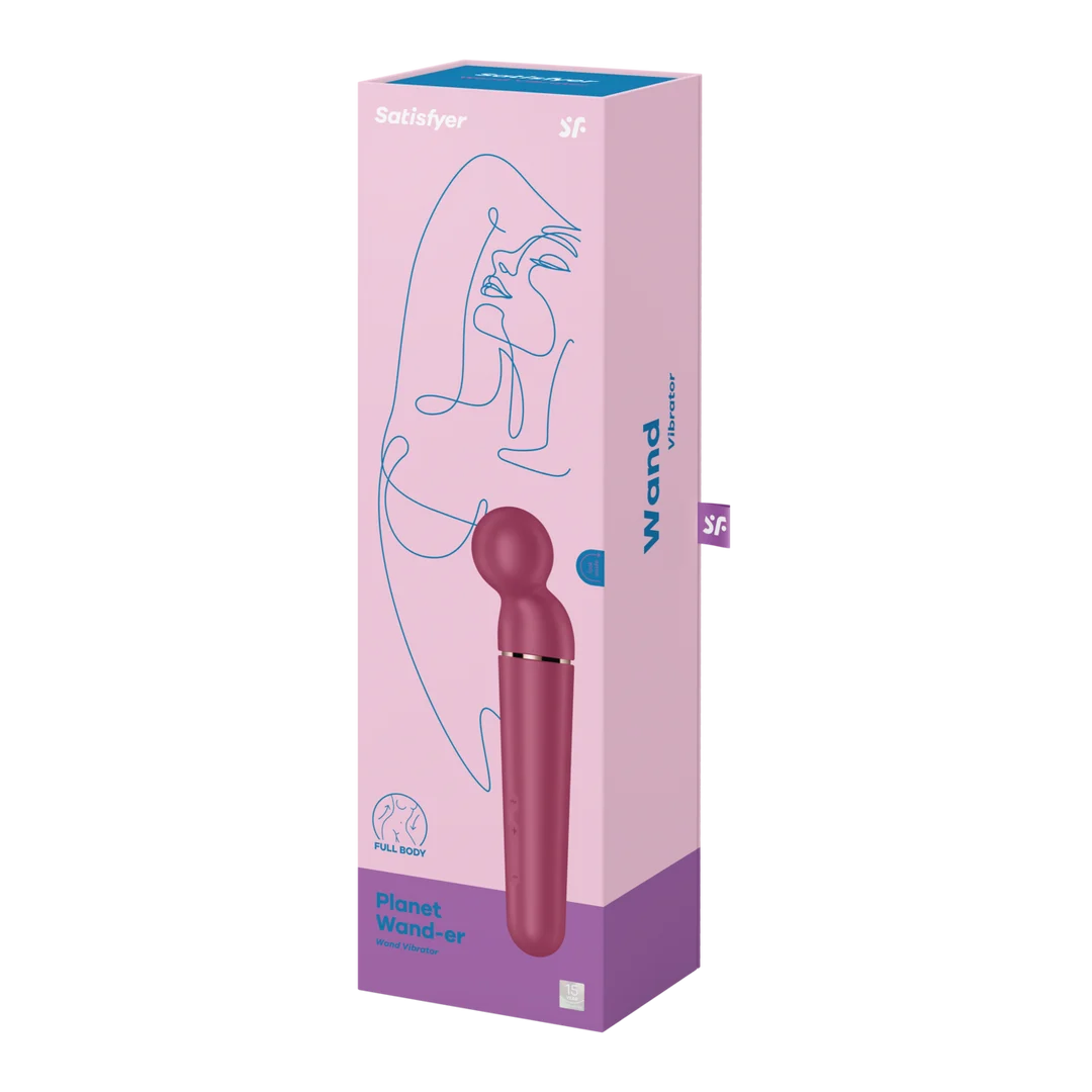 Vibrador tipo varita Satisfyer con 10 modos y 6 intensidades, Satisfyer negro y oro rosa - Imagen 11