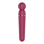 Vibrador tipo varita Satisfyer con 10 modos y 6 intensidades, Satisfyer negro y oro rosa - Imagen 12
