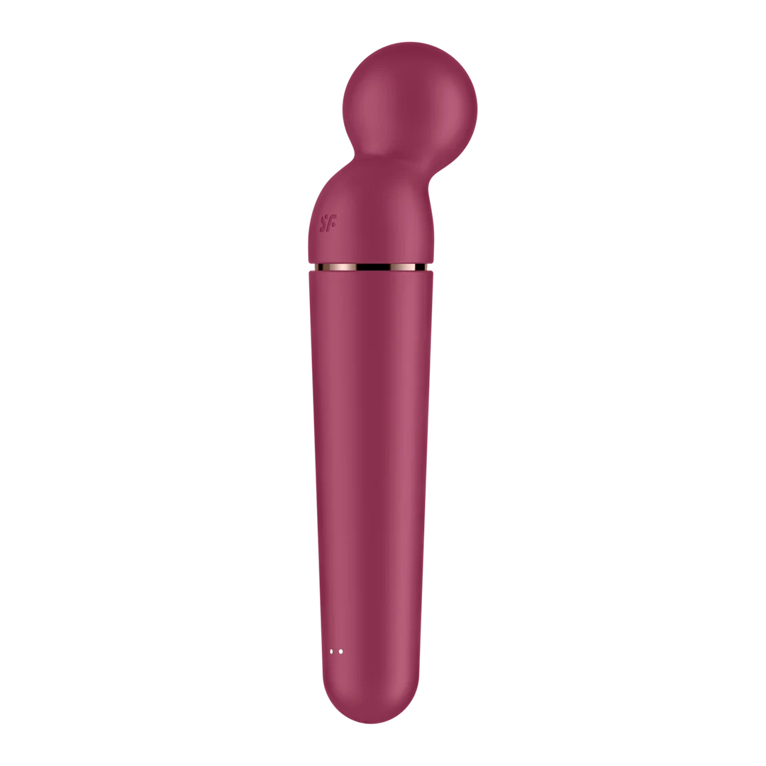 Vibrador tipo varita Satisfyer con 10 modos y 6 intensidades, Satisfyer negro y oro rosa - Imagen 13