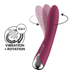 Satisfyer vibrador para el punto G con cabezal giratorio – Spinning Vibe 1 - Imagen 5