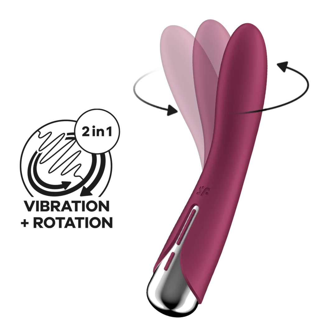 Satisfyer vibrador para el punto G con cabezal giratorio – Spinning Vibe 1 - Imagen 5